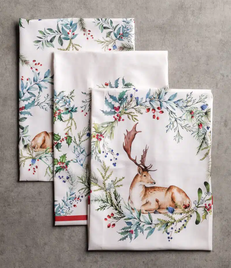 Holly Time Kitchen Towel