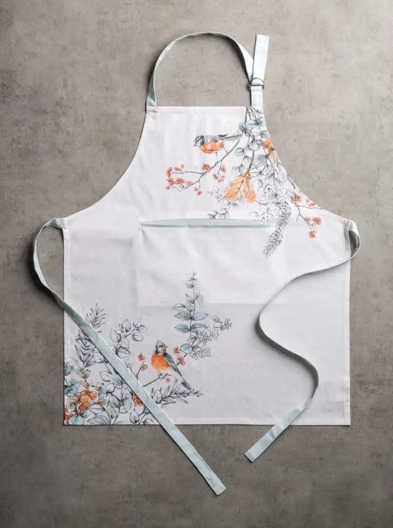 Whitish Shabby Chique Apron