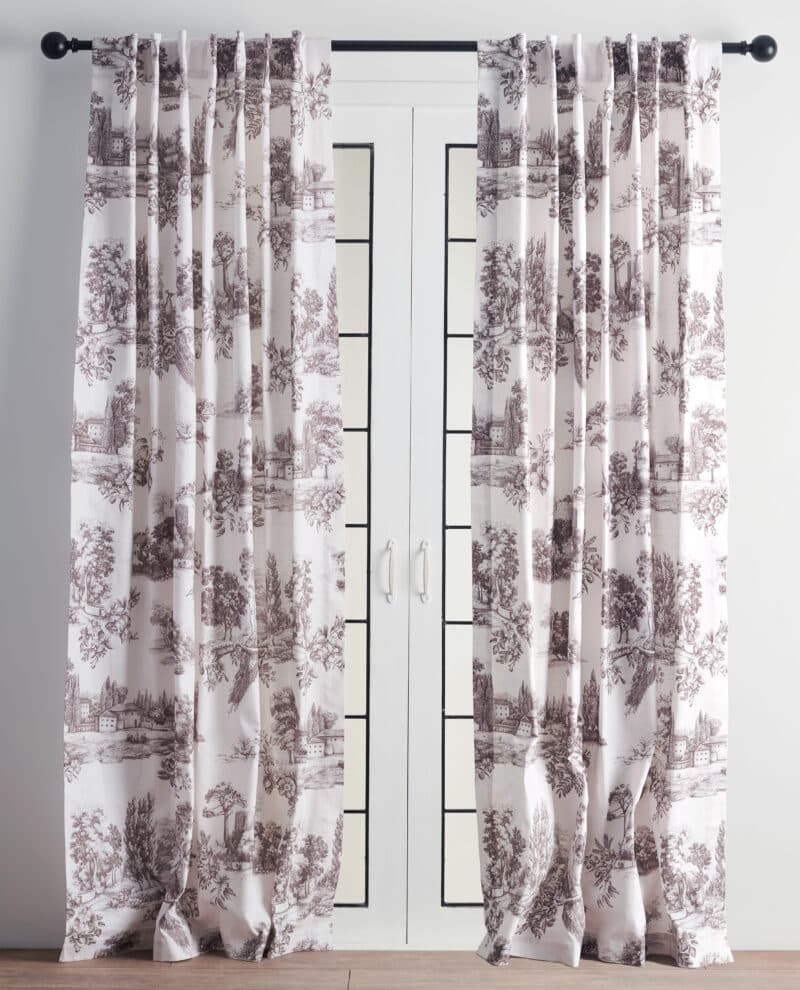 Trianon Gray Curtain