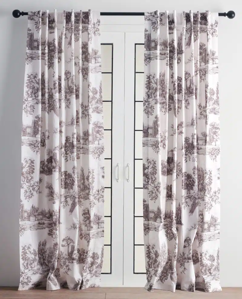 Trianon Gray Curtain