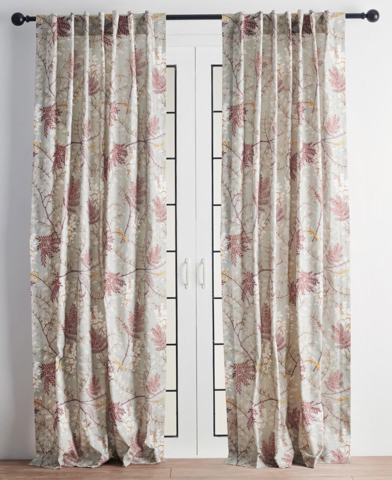 Feuillage Curtain Light Taupe