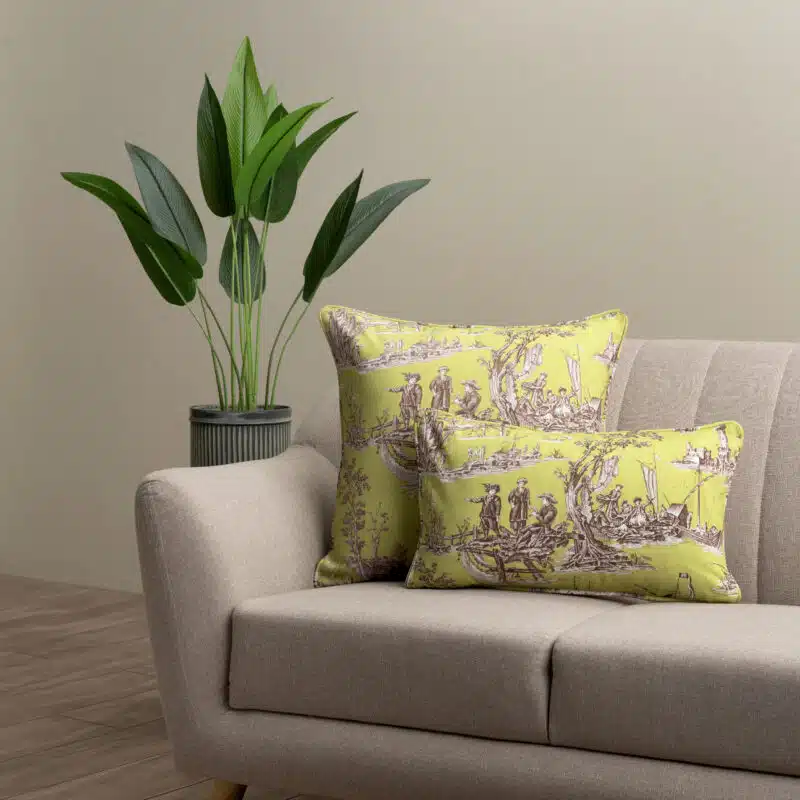 Calais - Celery Decorative Cushion Cover