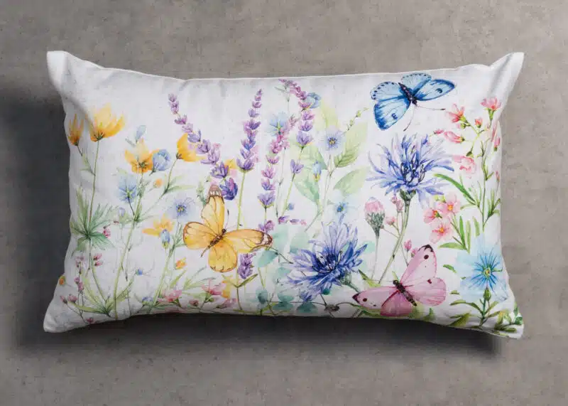 Butterflies Rectangle Cushion