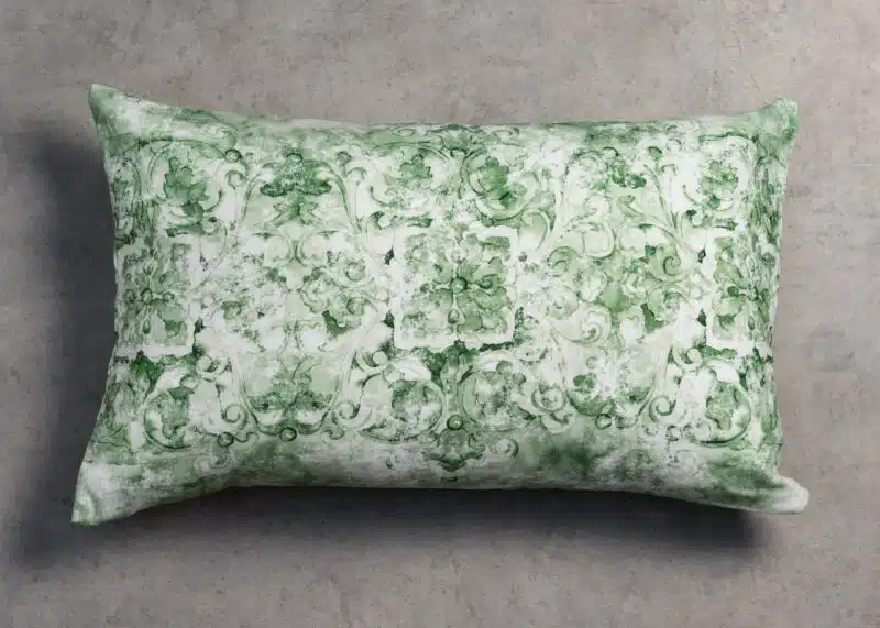 Quiet Courtyard Rectangle Cushion