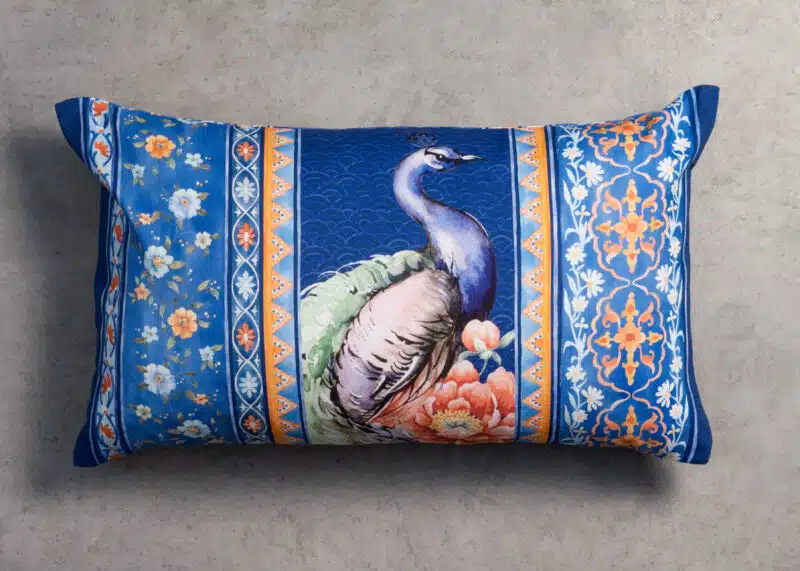 Blue Night Rectangle Cushion