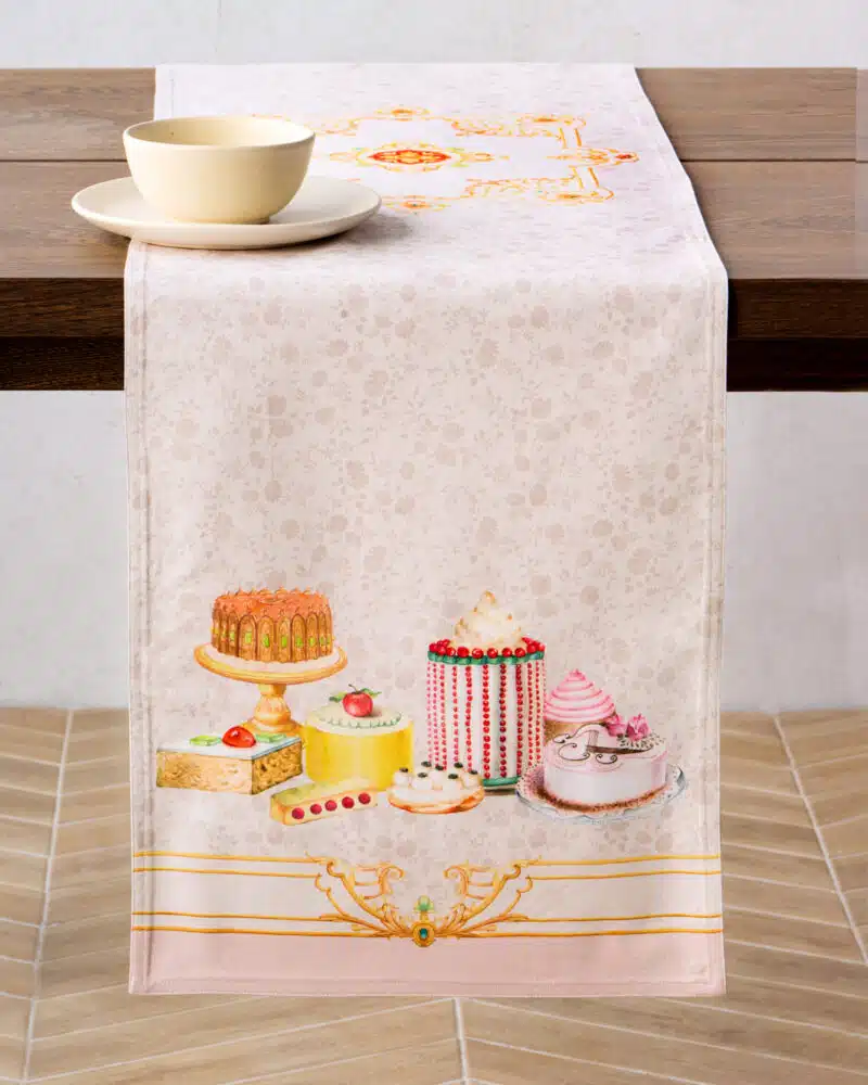 Pastries Table runner
