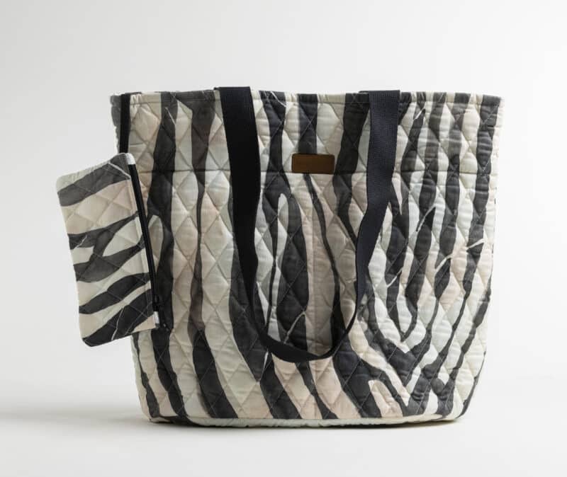 Zebra Shopping Bag