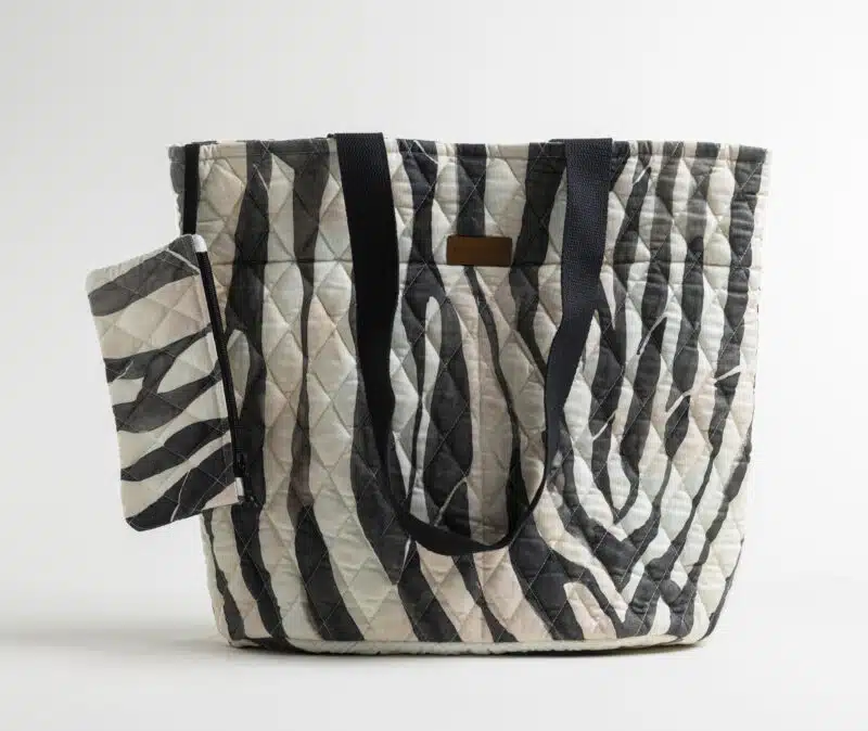 Zebra Shopping Bag