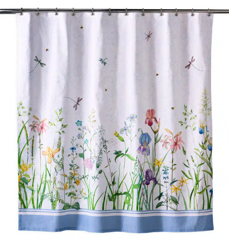 Fleurs De Mai Shower Curtain