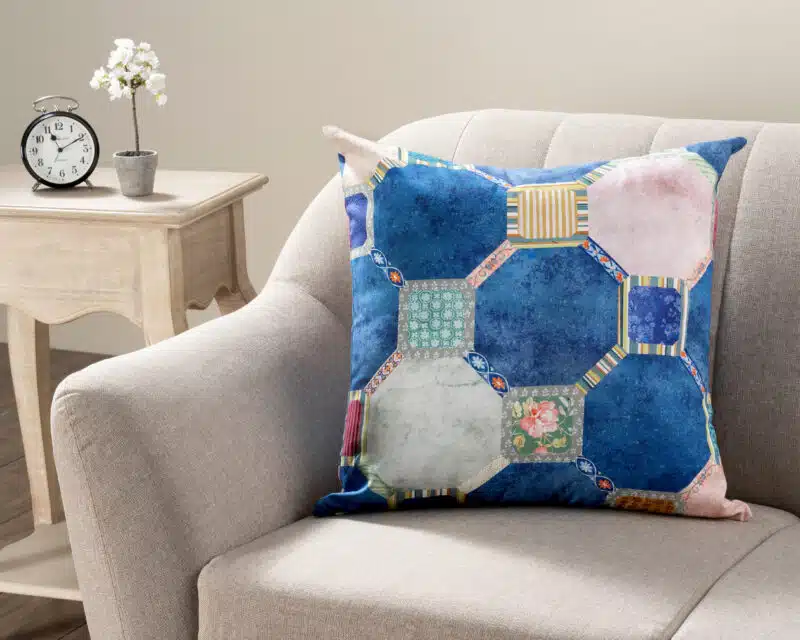 Secret Fountain Square Cushion