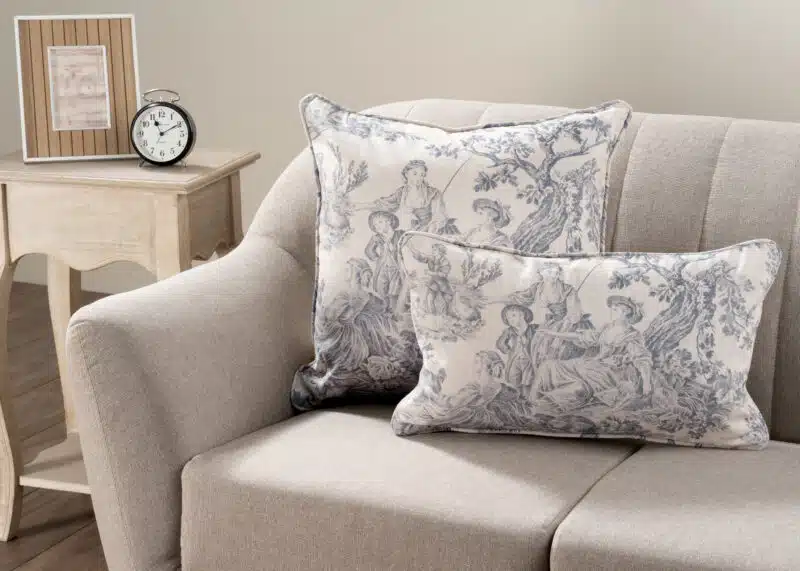 Miller - Beige Base - Paloma Gray Decorative Cushion Cover