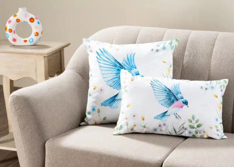 Artist Garden - Happy Bird Decorative Cushion Cover