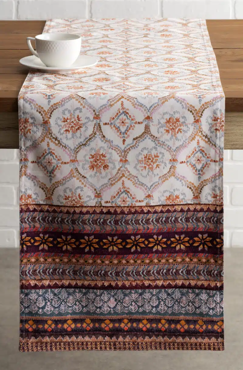 Fair Isle Table Runner-double side