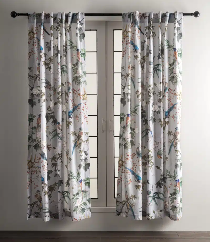 Hokuzai Gray Curtain