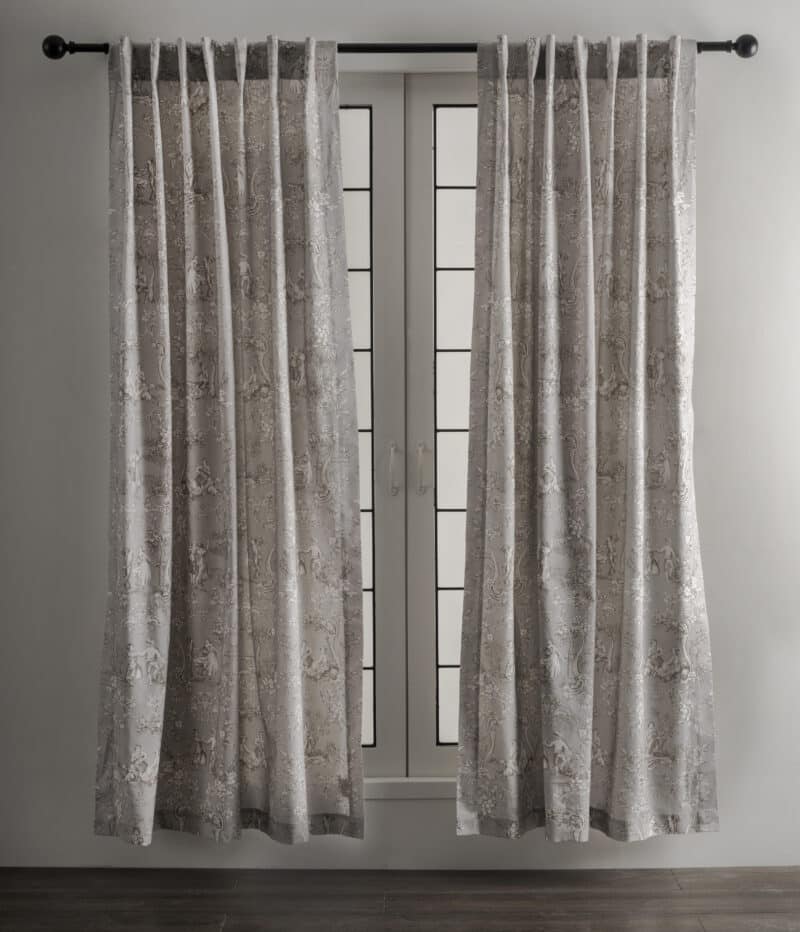 Joli Jouy Beige Curtain