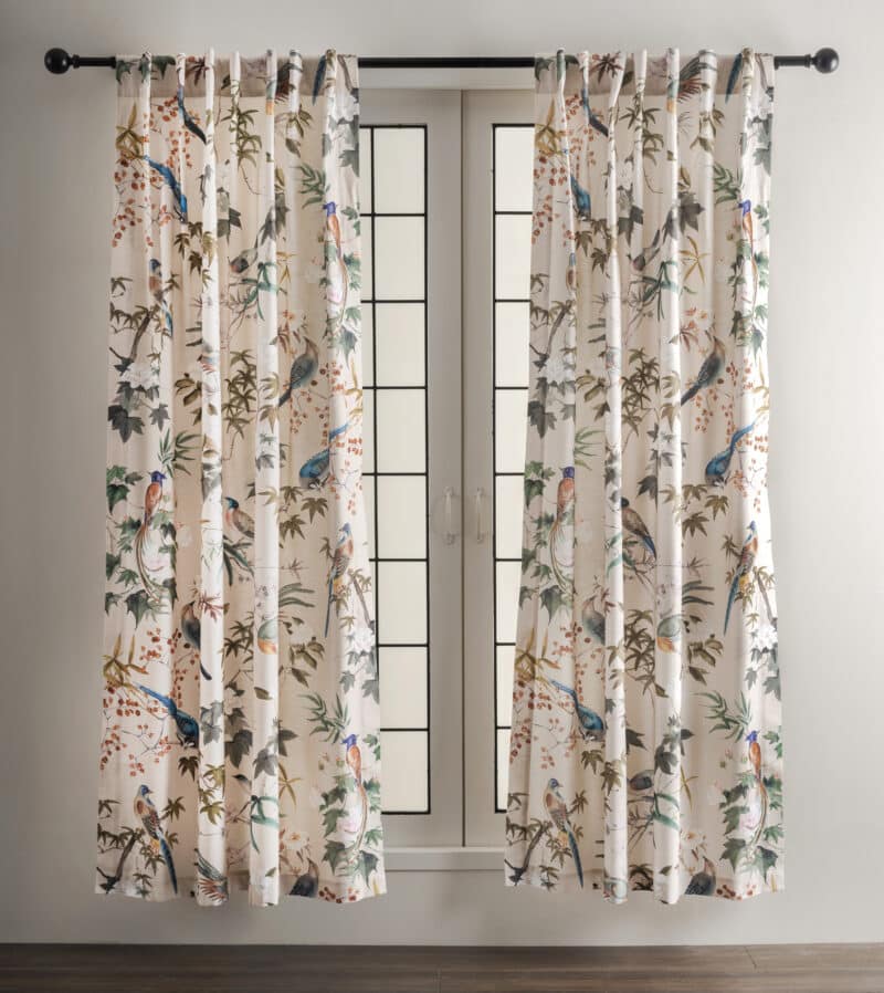 Hokuzai Beige Curtain