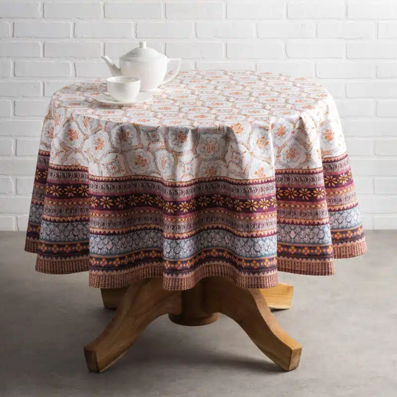 Fair Isle Round Tablecloth