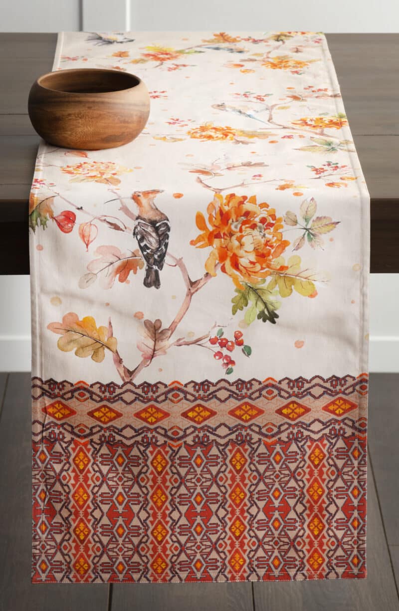 Kelim Prairie Table Runner-double side