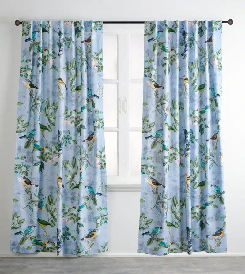 Solstice Curtain Fair blue