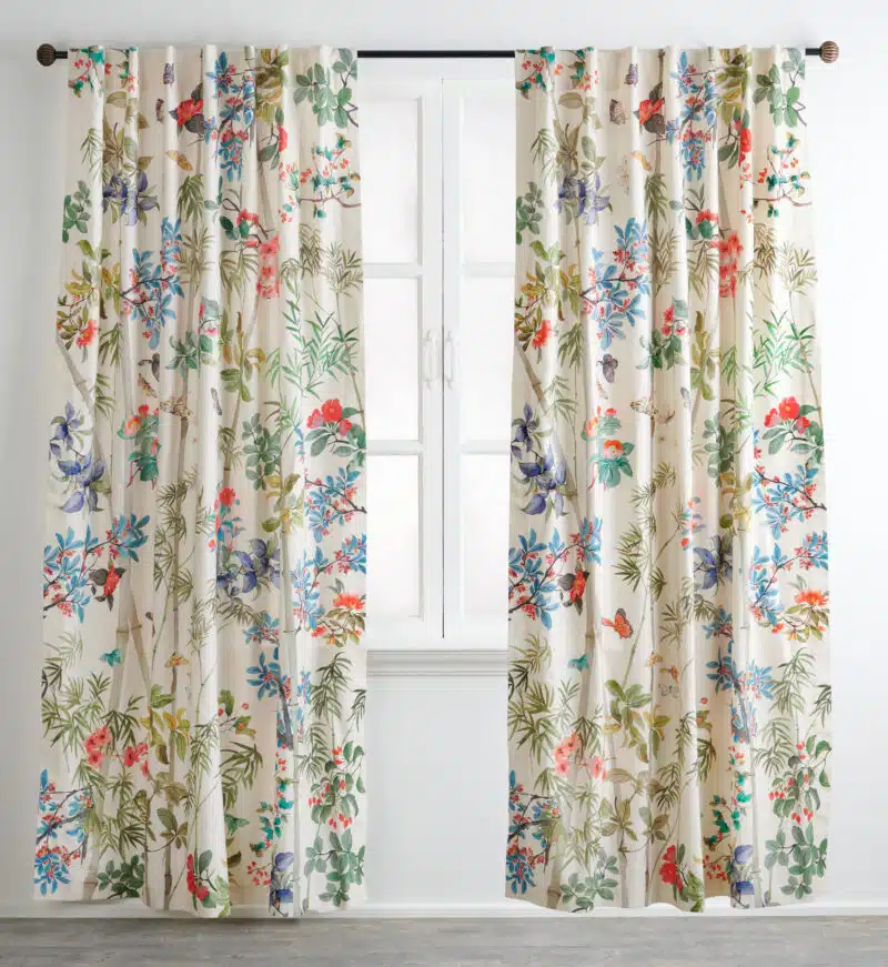 Bamboo Curtain Light Beige