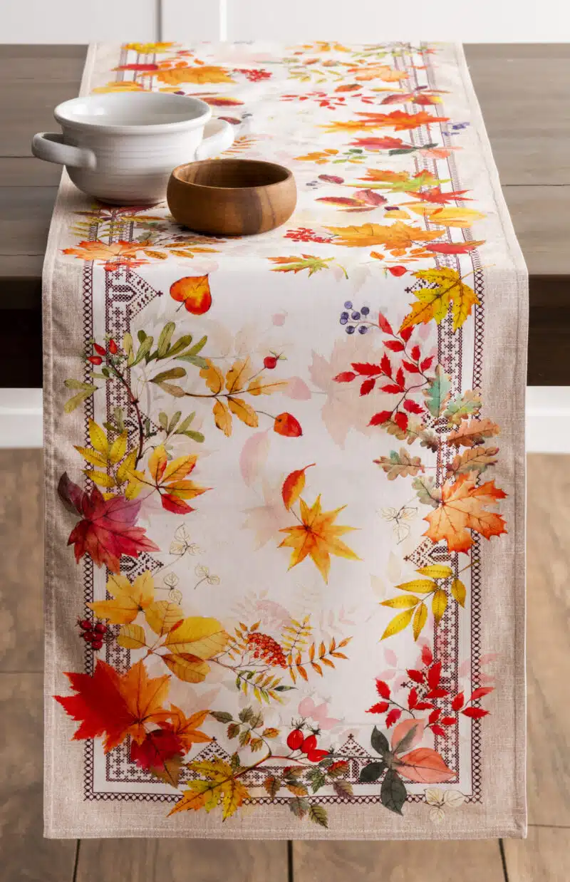 Amarante Table Runner-double side