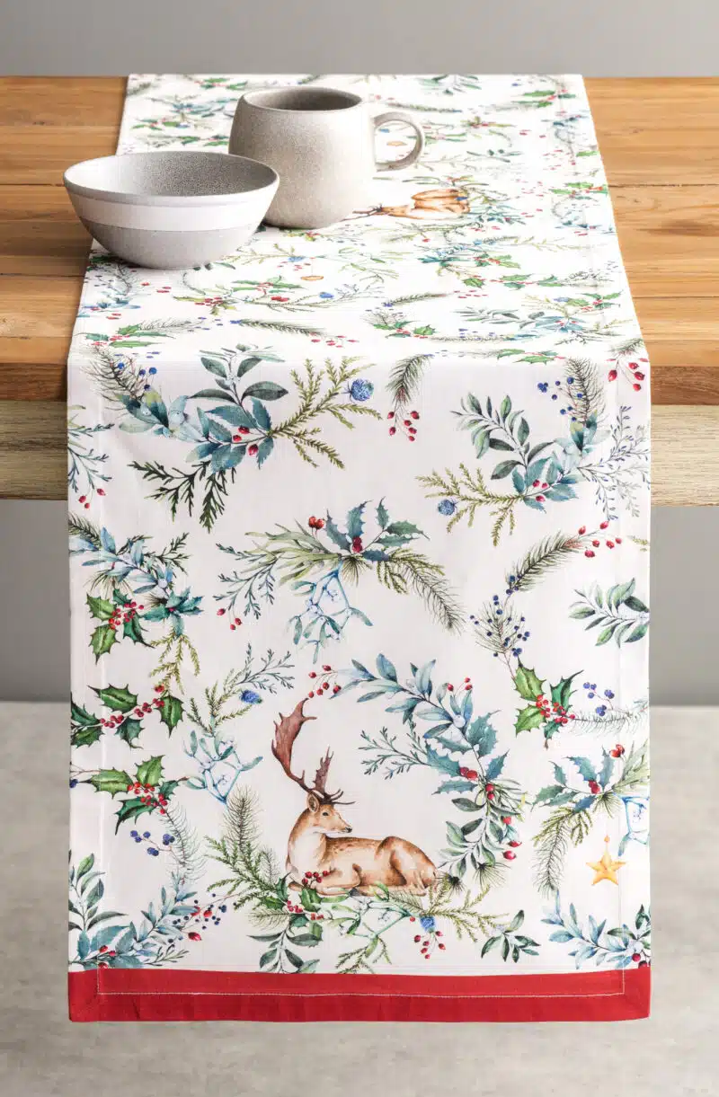 Holly Time Table Runner-Single Side