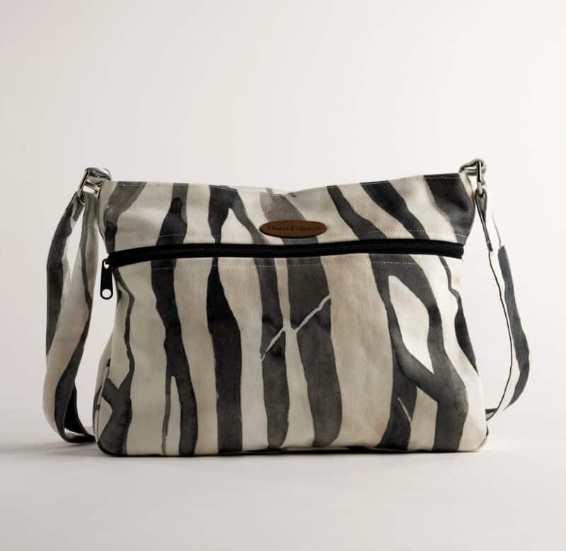 Zebra Cross Body Bag