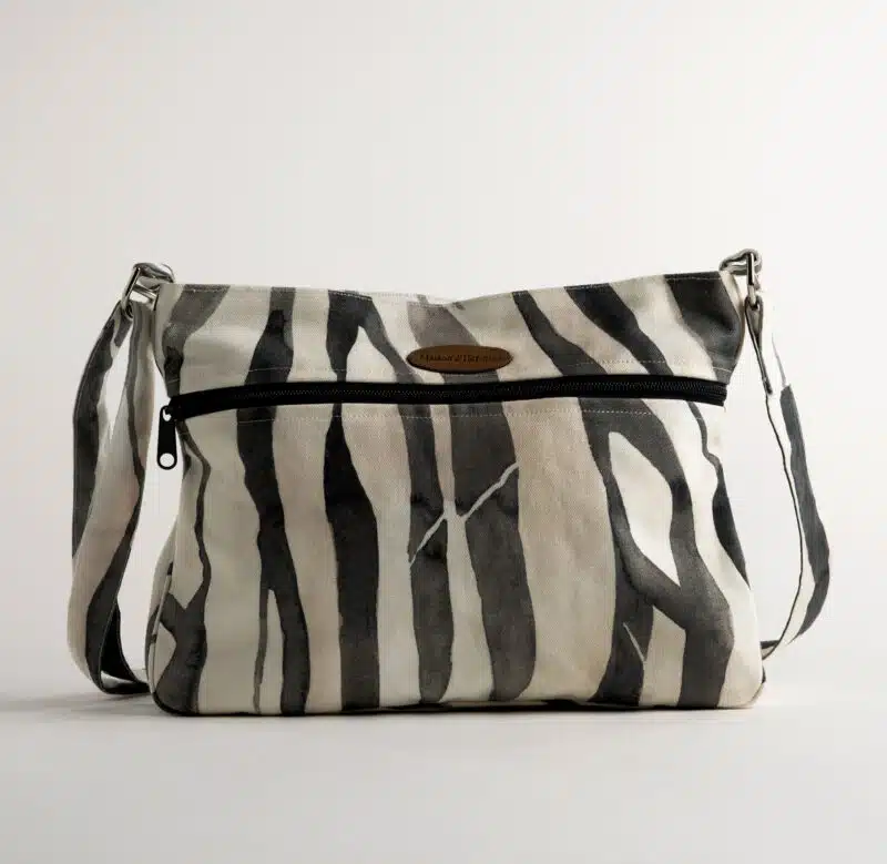 Zebra Cross Body Bag