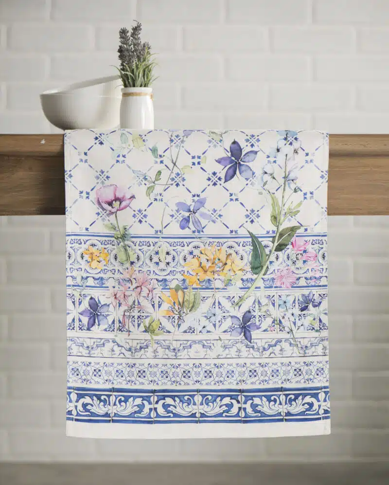 Faience Table Runner