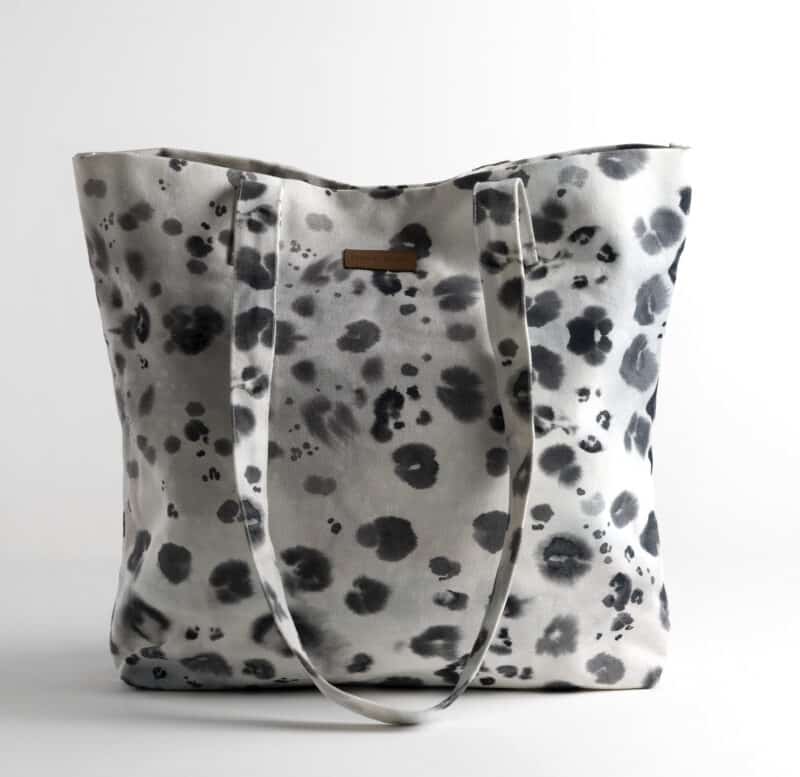 Cheeta Canvas Tote Bag