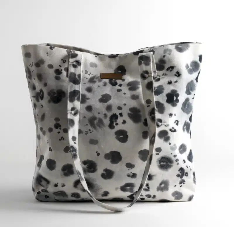 Cheeta Canvas Tote Bag