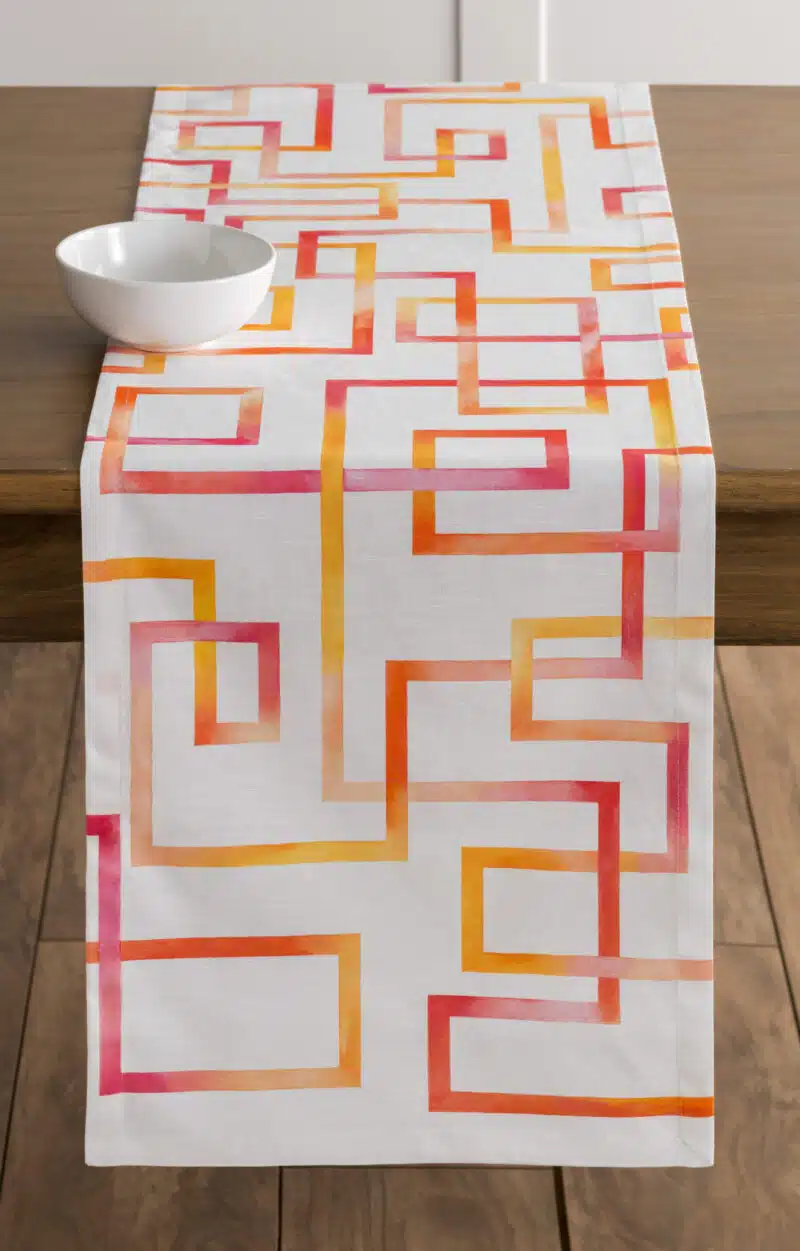 Summer Maze Table Runner-Single Side