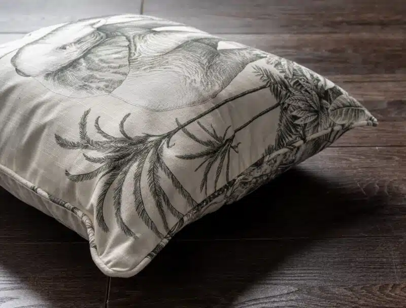 Savana Jouy Cushion Beige Elephant