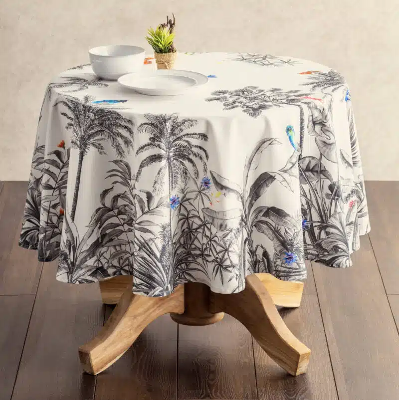 Amazonia Round Tablecloth