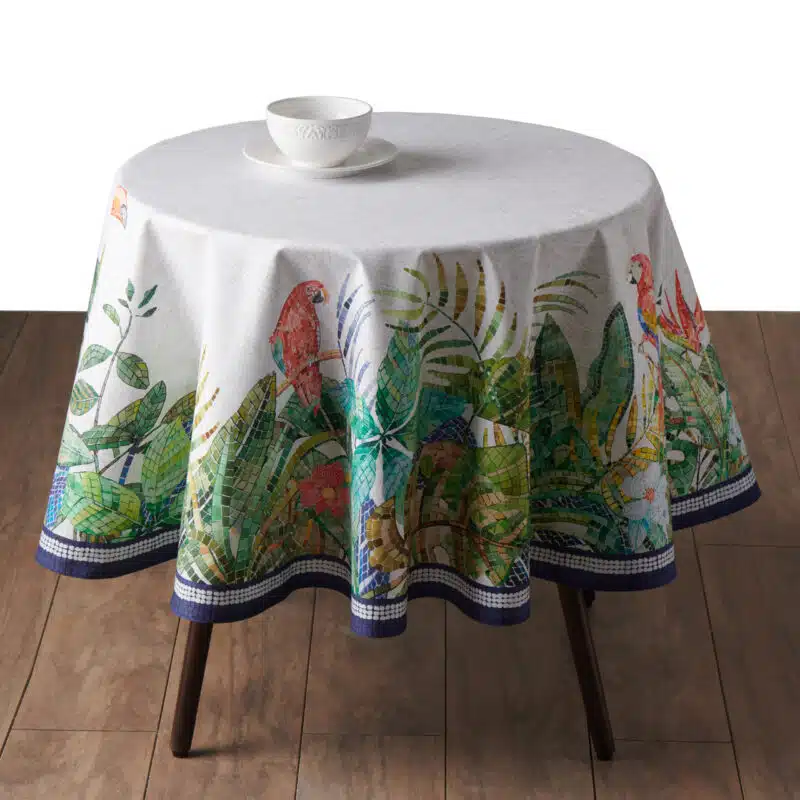 Mosaic Round Tablecloth