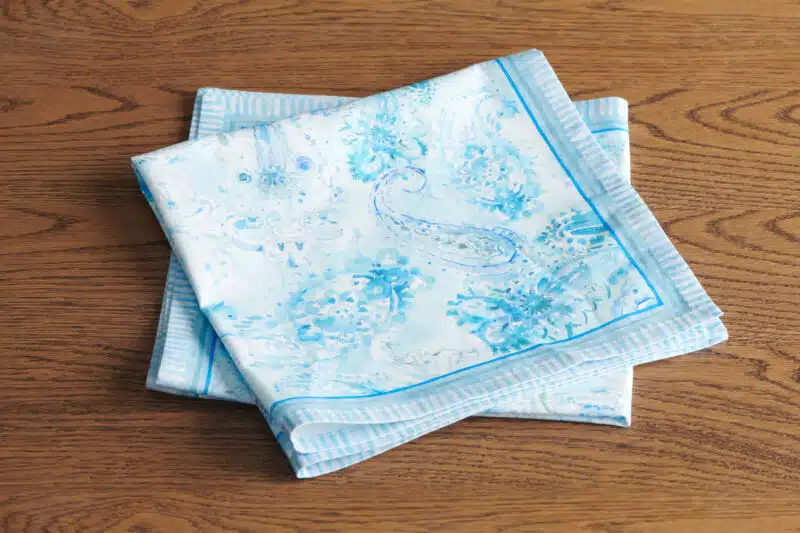 Paisley Blues Napkin