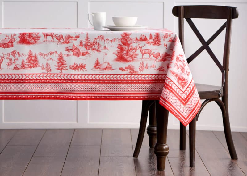Winter Jouy Tablecloth