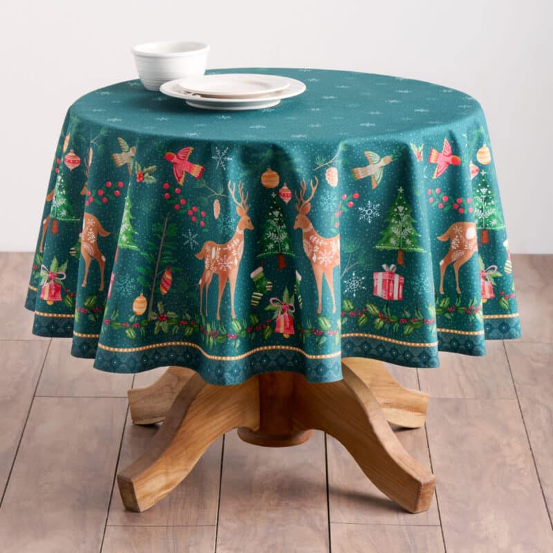 Hygge Christmas Round Tablecloth