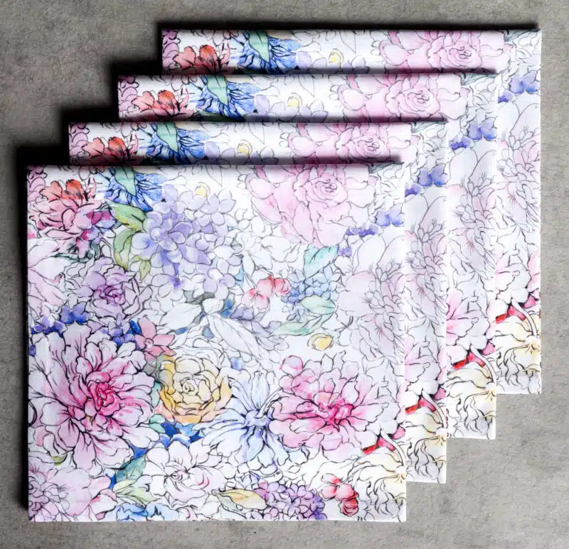 Floral Love Napkin