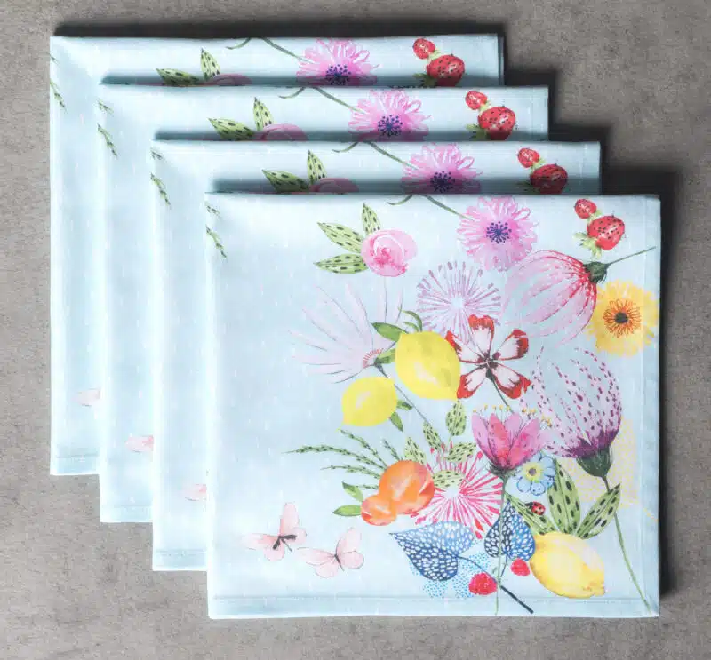 Jardin d'ete-Mint Napkin