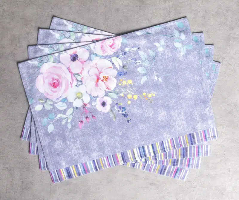 Sweet Rose Lavender Placemat