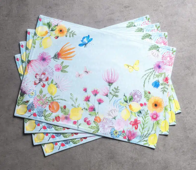 Jardin d’ete-Mint Placemat