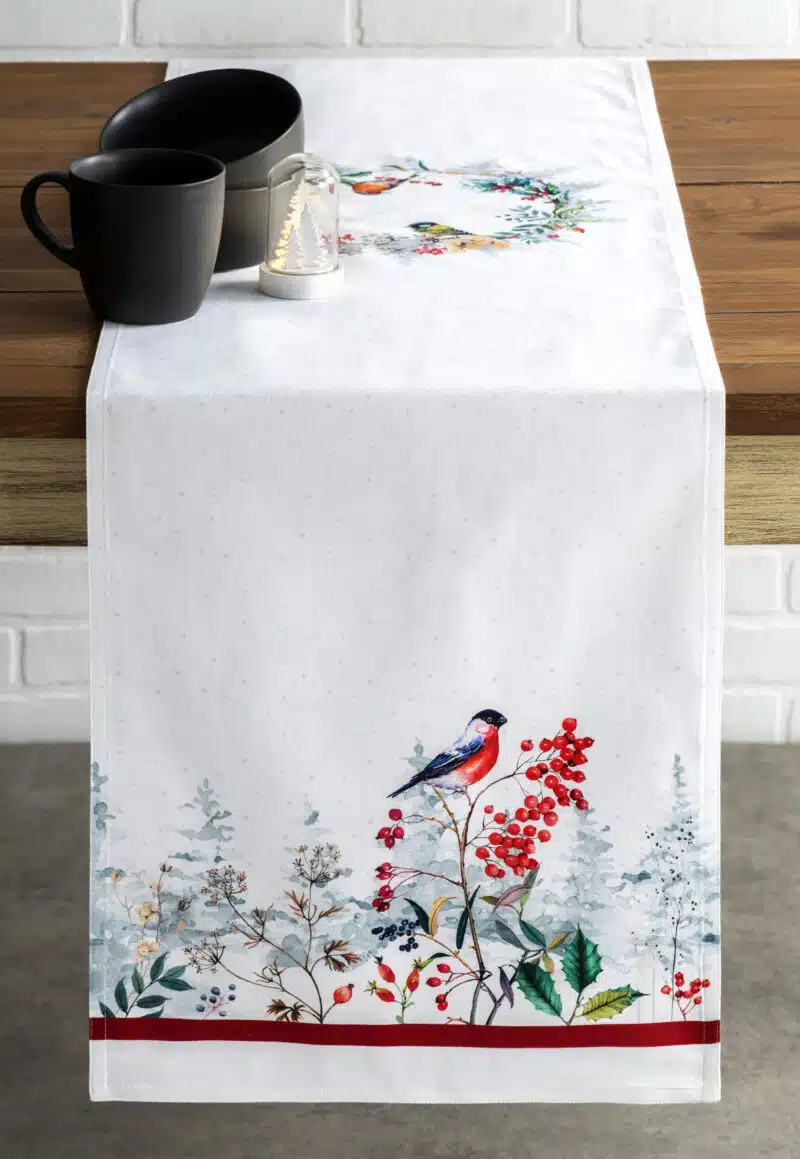 Morzine Table Runner-double side
