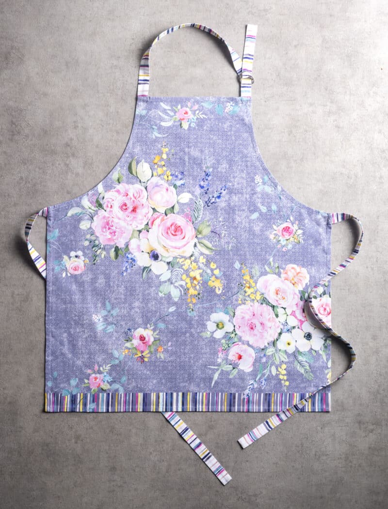 Sweet Rose Lavender Apron