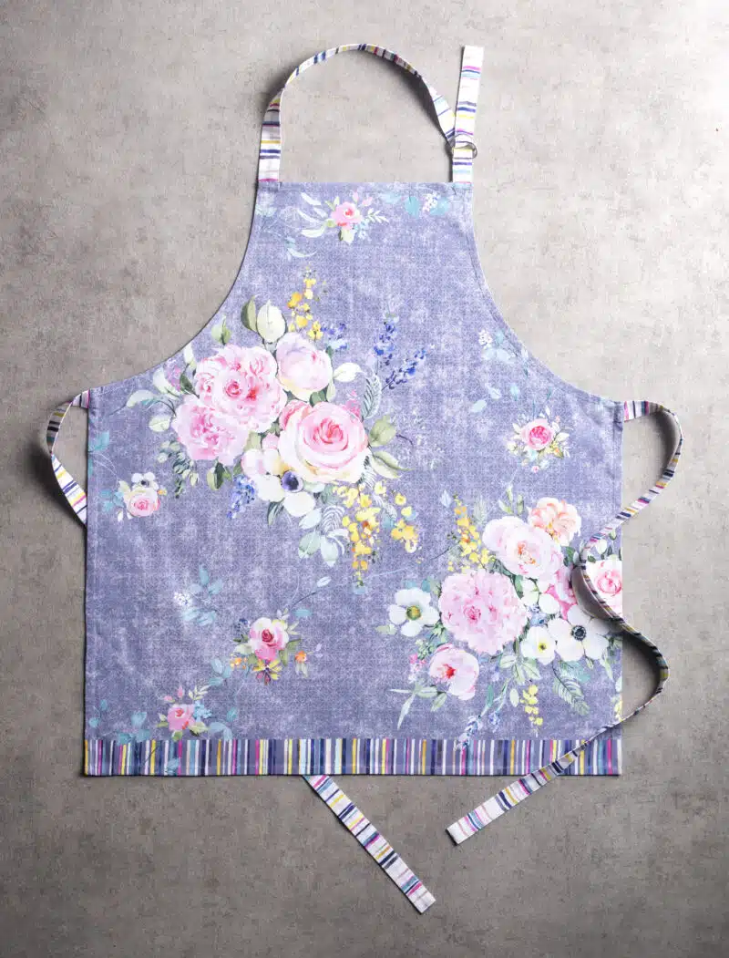 Sweet Rose Lavender Apron