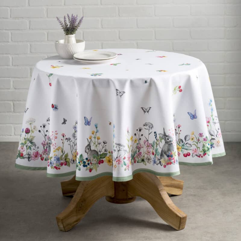 Printemps Round Tablecloth