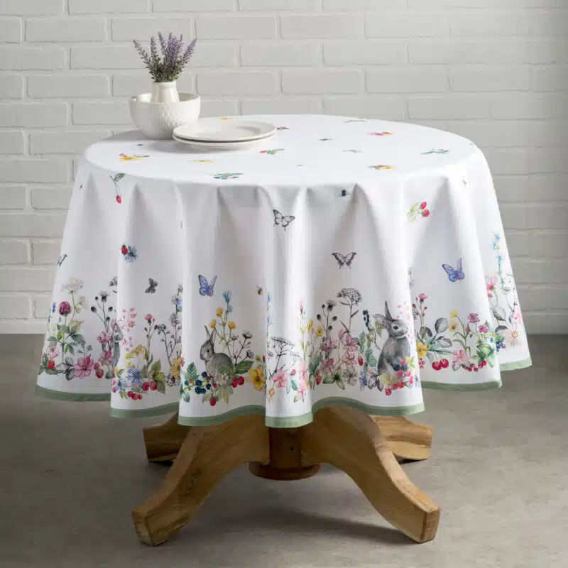 Printemps Round Tablecloth