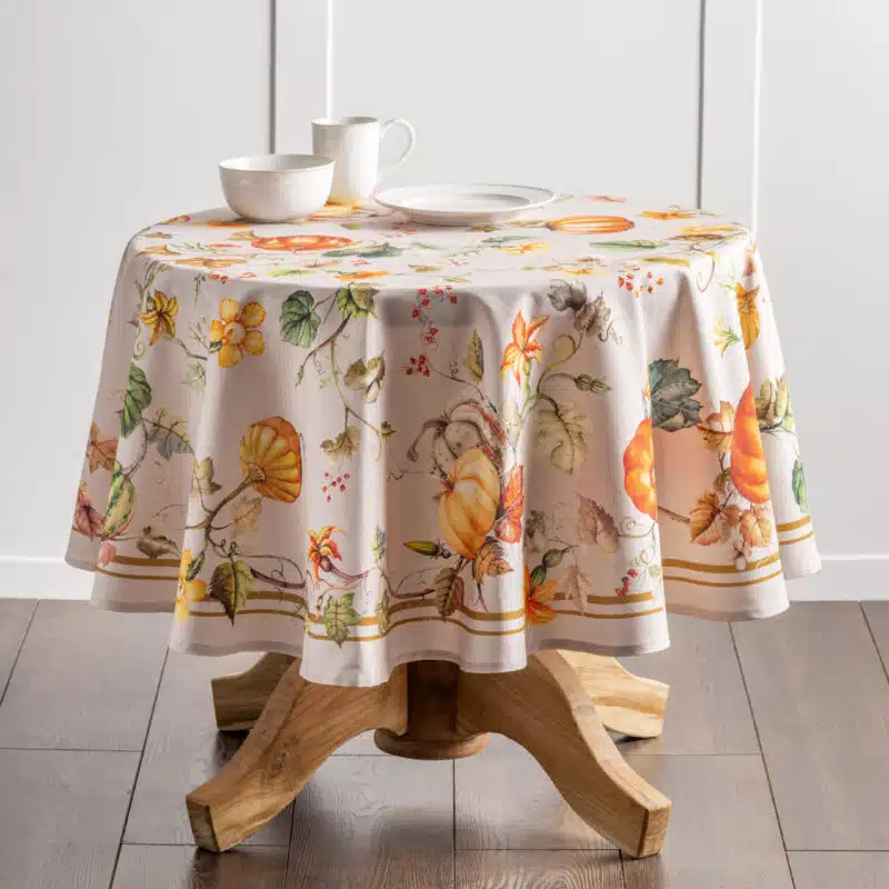 Potiron Round Tablecloth