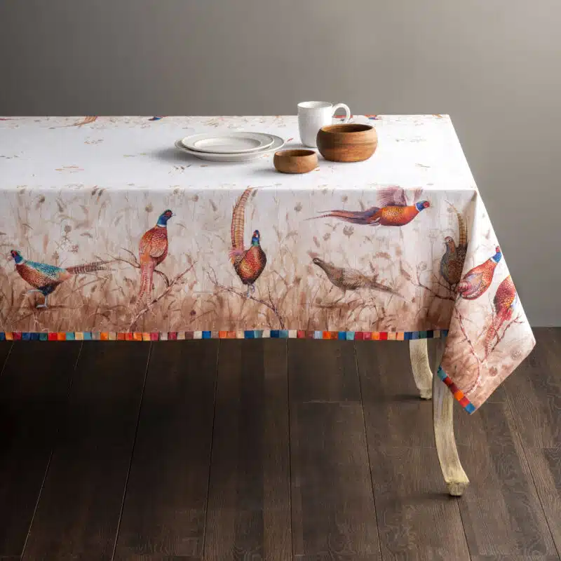Faisan D'Automne Tablecloth