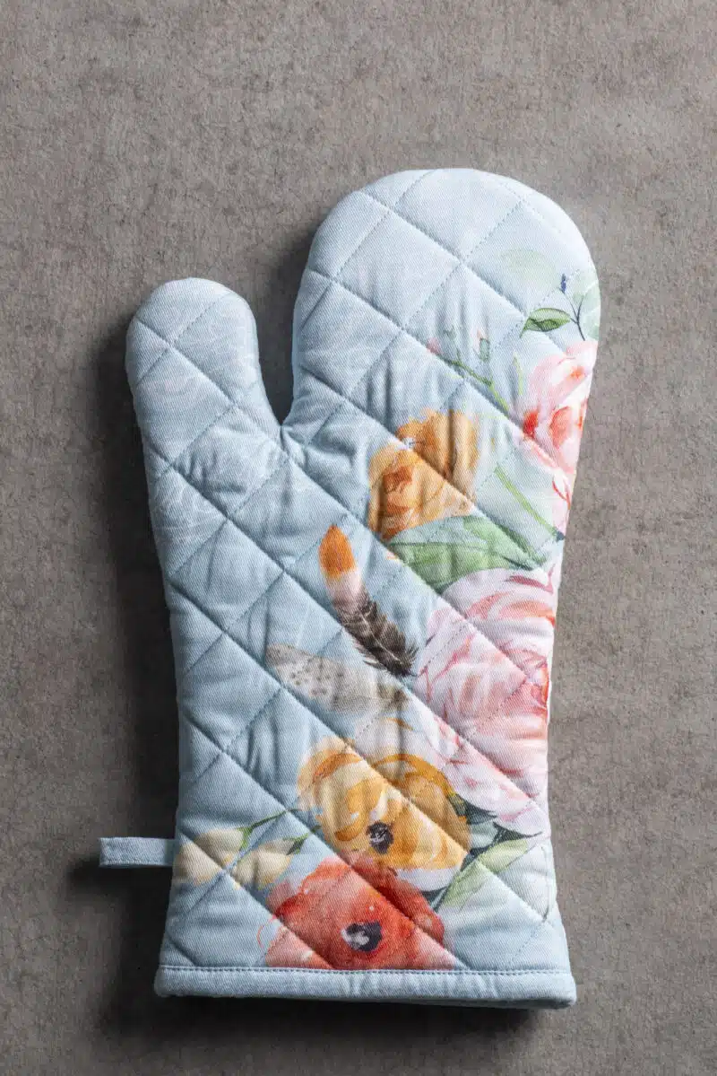 Ibiza Blue Oven Mitt